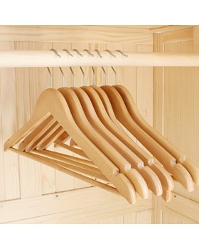 Handcrafted Heavy Duty Wooden Cloth Hangers